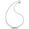inSCINTILLE Collana Uomo Donna Acciaio Inossidabile a Maglia di Serpente, Collana Unisex Snake Lunghezza Regolabile con Confezione Regalo Inclusa (45)