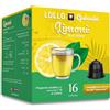 Lollo Caffè The Limone, Capsule compatibili con Nescafè Dolce Gusto, Lollo Caffè, 16 pezzi