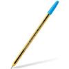 STAEDTLER Confezione da 10 Penna SFERA NORIS STICK colore Azzurro