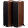 Q ACOUSTICS Q M40 HD WALNUT COPPIA DIFFUSORI WIRELESS AMPLIFICATI IN HD NUOVI