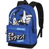 KARACTERMANIA Sonic The Hedgehog - SEGA -Sonic On the Run-Zaino HS FAN 2.0, Blu, 30 x 41 cm, Capacità 22 L