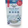 Seba Garden Celtic Sea Salt Grey, Confezione richiudibile di sale marino grigio biologico certificato da 1 kg, raccolto a mano, contenente oltre 82 minerali essenziali