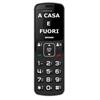 Brondi Amico Home - Telefono Cellulare Dual SIM Display 1.77 Batteria 600 mAh con Bluetooth colore Nero - AMICO HOME