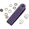 Prym - 390120, Bottoni a pressione, senza cuciture, Ø 10 mm, Argento (silber)