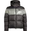 Emporio Armani EA7 Puffer Bomber Jacket - Black-XL