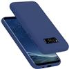 Cadorabo Custodia per Samsung Galaxy S8 PLUS in LIQUID BLU - Morbida Cover Protettiva Sottile di Silicone TPU con Bordo Protezione - Ultra Slim Case Antiurto Gel Back Bumper Guscio