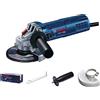 Bosch Professional Bosch 0601396102 GWS 9-125 S - Smerigliatrice angolare professionale, 900 Watt, 125 mm, in scatola di cartone