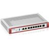 Zyxel FIREWALL ZXYEL USGFlex Security Gateway 100HP VPN: 50IPSec/L2TP, 25 SSL WAN, 7xLAN 1xPoE 30W, Desktop Fanless, fino a 25 utenti USGFLEX100HP-EU0101F