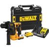 DeWALT SDS-plus DCH072L2-QW Trapano a percussione a batteria 12 V, incluse 2 batterie da 3 Ah, caricatore rapido, impugnatura supplementare, arresto di profondità, clip da cintura, scatola TSTAK II