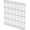 MidWest Homes for Pets Dog Crate Pannello divisorio per gabbie per animali domestici da 61 cm, regola lo spazio abitativo, adatto per modelli MidWest Crate 1624, 1624DD, 724UP, nero E-Coated, 02DP