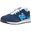 New Balance 515, Sneaker Uomo, Blu, 42.5 EU