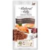 Natural kitty pollo fegato e semi di lino 4x12 gr