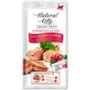 Natural kitty tonno samone e mirtillo rosso 4x12 gr