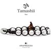 Tamashii Bracciale Pietra Tibetano Cristallo Rocca Cracked Tamashii Unisex 1 giro BLACKS900-208