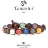 Tamashii Bracciale Pietra Tibetano Lava Multicolore Tamashii Unisex 1 giro BHS900-123
