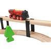 Locorico - 4 pile di ponti per treno in legno (2 piani)