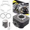 Area1 Cilindro di Ricambio 50cc AC Raffreddato ad Aria 2T - Compatibile con Motori TPH, TPH X, Zip, Zip 2, NRG MC2/MC3, NRG Power, Liberty, Free, Diesis, Fly, Sfera, Storm