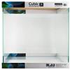 Blau Aquaristic Blue Cubic Aquascaping cubo 91 Litri cubo Bianco Vetro Bianco 45x45x45 cm