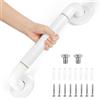 ACWOO Maniglione Bagno, Maniglie Doccia Acciaio Inossidabile Antiscivolo, Portatili Rimovibile Maniglia Doccia Anziani con anelli luminosi, per di Sostegno Disabili Anziani Gravida Bambini (40cm)