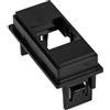 FANTON 23960-B10 Kit 10 adattatori tipo Keystone per placche e supporti BTICINO LIVING NOW colore nero