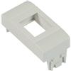 FANTON 23936-B10 Kit 10 adattatori tipo Keystone per placche e supporti BTICINO LIVING LIGHT colore bianco
