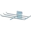 KS Tools 860.0845 Supporto per Utensili a 6 Ganci con Estremità Piegate a 45°, 140 mm