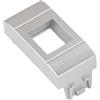 FANTON 23929-B10 Kit 10 adattatori tipo Keystone per placche e supporti BTICINO LIVING TECH color argento