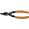 BETA - Pinza Becchi Diritti per Anelli Elastici di Sicurezza per Fori con Manici in PVC Antiscivolo, Pinza Professionale per Montaggio e Smontaggio Seeger Interni Officina Meccanica, 300 mm, 1032 300