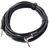 Pronomic Stage INST-A-6 Cavo per Strumenti Connettore Angolare 6 m Nero | Connettori: jack 6, 3 mm (angolare) ? jack 6, Lunghezza: 6 m, Colore guaina: nero, Rame privo di ossigeno, Sgancio a fascetta