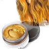 RUIBAVYA Cera Colorante Capell Colore Capelli Temporaneo Crema DIY Styling Colorazione Cera Lavabile Argilla Capelli Unisex-Oro