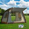 DanCoom Tenda da campeggio gonfiabile, tenda da campeggio per 2-4 persone, tenda glamping, tramonto, facile da montare, impermeabile, per esterni, tenda gonfiabile con coperta da picnic