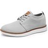 Bruno Marc Men Sneaker Oxfords Light Materiale Traspirato Memory Foam Soleggia,Size 42,Bianco,GRAND-01