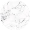 D-LOCK 6X Sottobicchieri Effetto Marmo - PVC, Impermeabili e di Alta qualità, Idea per Bar e Regalo Casa Nuova, Made in Italy (Elegant White)