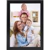 Giftgarden Cornice 13x18,Cornice Nera in PVC, Cornice da Parete o Tavolo, Decorazione per Casa,1 Pezzo