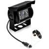 Hikity Retrocamera Auto 4 Pin Cavo Aviazione Visione Notturna 18 IR Telecamera Retromarcia Impermeabile IP67 Telecamera Posteriore per Auto Autobus Camper Camion Rimorchio Furgone