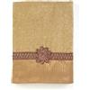 Avanti Linens Collezione Medallion Intrecciata, Cotone, Rattan, Telo da Bagno