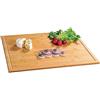 Kesper 58599 tagliere e coprifornelli, bambù, Dimensioni: 56 x 50 x 4 cm
