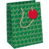 Eurowrap - X-34656-3C - sacchetto regalo Natalizio 21,5x10,2x25,3cm 210g