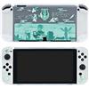 ENFILY Custodia Genshin Impact Venti Compatibile con Nintendo Switch OLED, Cover Dockabile, Custodia Ergonomica con Impugnatura Morbida in TPU per Joycon, Set Sparkle Skin