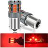 UPXSXT 2Pcs 1156 LED luce freno lampadina rossa, CANBUS errore libero Anti Hyper Flash 7506 BA15S P21W lampadina di ricambio per il retronebbia, posizione posteriore luce super luminoso 30-SMD 25W 4000LM