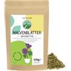 Alpi Nature Malva Tisana 125g, Foglie di Malva Essiccate e Tagliate, Tè Sfuso per Infusi