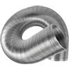 Tubo di scarico flessibile in alluminio PVC da 100 mm lungo 5 m - Tubo di ventilazione per