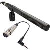 RØDE Rode NTG-2 Microfono direzionale + Keepdrum MC-025XJ Cavo microfono XLR3F - 3,5 mm TRS connettore angolare per fotocamere