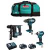 MAKITA Kit 18V MSB3P2 (DHR171 + DDF482 + DTD154 + 2 x 5,0 Ah + DC18RC + Trolley)