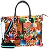 GABS Borsa tracolla Donna G3 PLUS M FENICOTTERI Multicolore g000030t2-x2179 trasformabile stampa trip