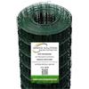 SERVICE SOLUTIONS - Rete Metallica per Recinzioni - Zincata Plastificata Elettrosaldata Rigida - Rotolo 25 Metri x Recinzioni Metalliche da Giardino (H 100 CM)