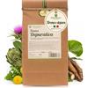 Erbecedario Tisana depurativa con tarassaco e ortica 200g, Infuso Diuretico effetto Detox, Infuso Depurativo fegato Elimina Tossine e Scorie, Tisana drenante - Made in Italy