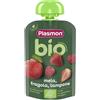 Plasmon Mela Fragola Lampone Bio Pouches 100 G