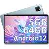 OSCAL Tablet 10 Pollici, 2023 Tablet Offerta 5GB RAM+64GB ROM (TF 1TB), 1280×800 HD+, 6580mAh, Fotocamera 5MP, Android 12 Tablet con WiFi/BT/OTG/Type-C/Headphone Jack 3.5mm/Casting Wireless