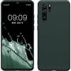 kwmobile Custodia Compatibile con Huawei P30 Pro Cover - Back Case per Smartphone in Silicone TPU - Protezione Gommata - verde muschio